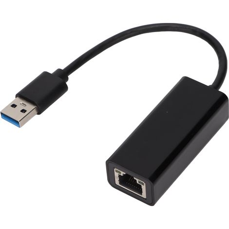 Adaptateur Ethernet USB 3.0 vers RJ45 Gigabit 1000 Mbps, Compatible Windows Mac OS, Connexion Réseau Filaire Stable (1/5)