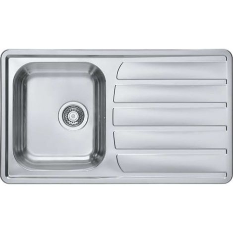 Alveus Zoom Maxim - Fregadero, 86x50 cm, acero inoxidable 1108176