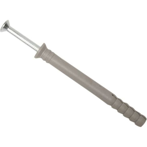 Masonmate 0837M540135 Nylon Hammer-In Fixing 8 x 135mm 50 MAMHF8135