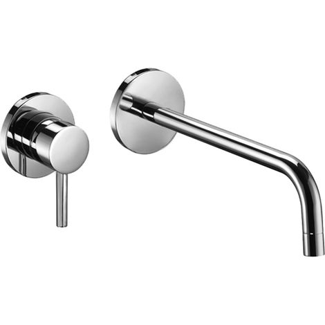Paffoni Light - Grifo empotrado de lavabo, con cuerpo, de 2 orificios, cromo LIG006CR70 (1/5)