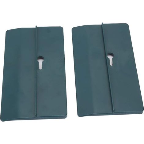 ABS-Deckenmontageplatte zur Unterstützung – Set mit 2 Montageplatten für Heiminstallationen, Deckenreparaturen und Dekorationsarbeiten – Robustes ABS-Werkzeug für (1/5)