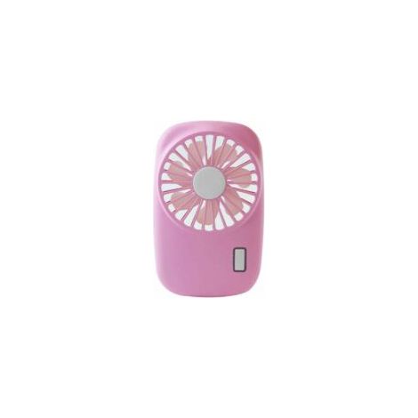 Mini-Tragventilator, leistungsstarker kleiner tragbarer Ventilator mit 2 einstellbaren Geschwindigkeitsstufen, USB-wiederaufladbarer Ventilator für Kinder, Mädchen, Frauen, Männer, Homeoffice, Reisen (1/4)