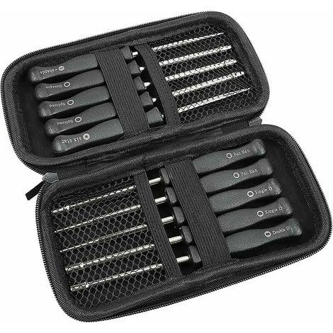 Kit di strumenti per la regolazione del carburatore da 10 pezzi per strumenti di regolazione del carburatore a 2 tempi comuni per motoseghe per piccoli motori (1/5)