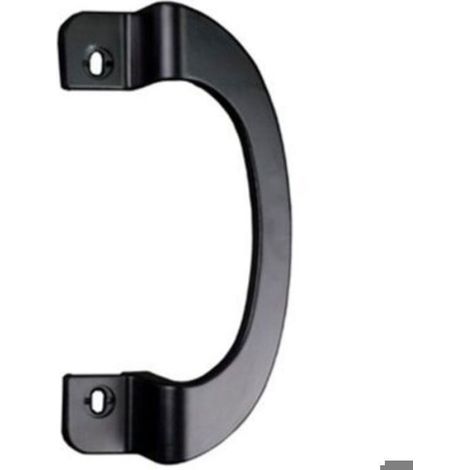 Poignée De Porte Coulissante - Alliage D'aluminium - Noir - Double Face - Pour Portes Intérieures Extérieures Balcon Salle De Bain Cuisine - 1 Pièce (1/5)
