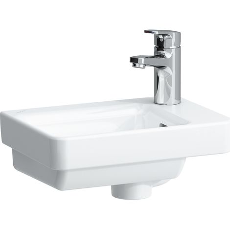 Laufen Pro S - Lave-mains 360x250 mm, sans trou pour robinetterie, blanc H8159600001091 (1/3)