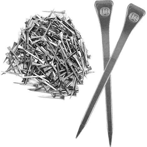 Clous en Fer À Cheval,Clous pour Sabots,Cheval Clous Matériau en Acier,Clou de Sabot e Acier de Haute Qualité,Outil des Fer à Cheval,Accessoires des Fer Chevals Résistants l'usure-100pcs (1/5)