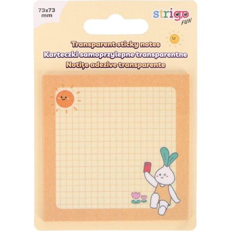 Notas adhesivas de 73x73 mm, amarillo 50K