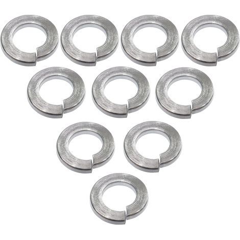 Lot de 10 Rondelles Grower frein ressort - M6 - en acier inoxidable A2 - DIN127 - Bricolage (1/3)