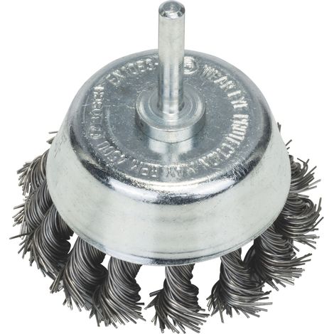 Bosch PRO Metal cepillo de copa de alambre grueso 65 x 0,50 mm vástago recto - 2608622050 (1/3)