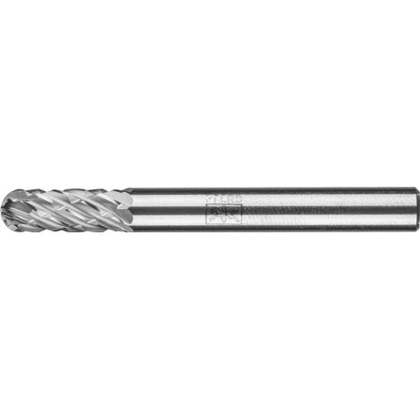 PFERD 21001010 Frässtift Hartmetall Walze Länge 55 mm Produktabmessung, Ø 6 mm Arbeits-Länge 16 mm (1/3)