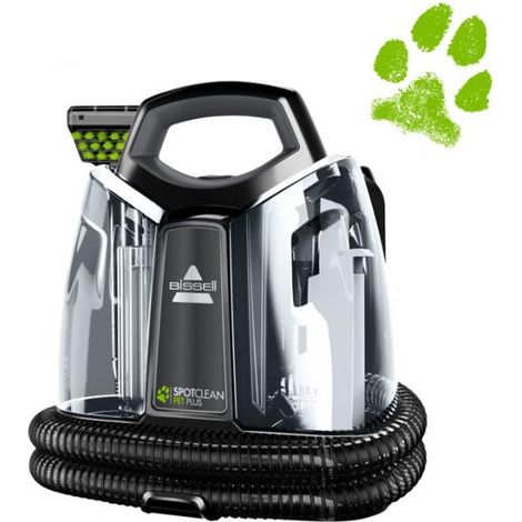 Bissell SpotClean Pet Plus Limpiador de Manchas para Mascotas Negro Verde