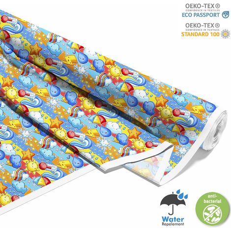 OUTDOOR DEKOSTOFFE OXFORD - Motiv Kawaii-Wetter (1/5)