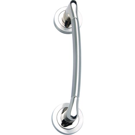Manillón zamak 434 bicolor puerta corredera 50mm roseta redonda (1/2)