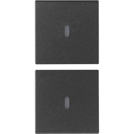 VIMAR - 19751.AB 2 halbe Tasten 1M neutral persönlicher Antibatterie g