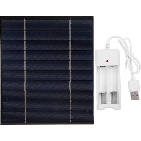 Panneau solaire portable 5V 2.5W avec port USB pour charge téléphone et batterie externe (1/5)