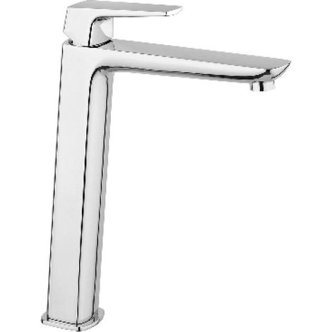 MISCELATORE MONOCOMANDO LAVABO ALTO LINEA SPARTACO Cromo