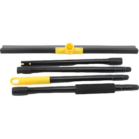 Raclette de sol à manche réglable, balai télescopique, outil de nettoyage ménager, tête de 60cm (1/2)