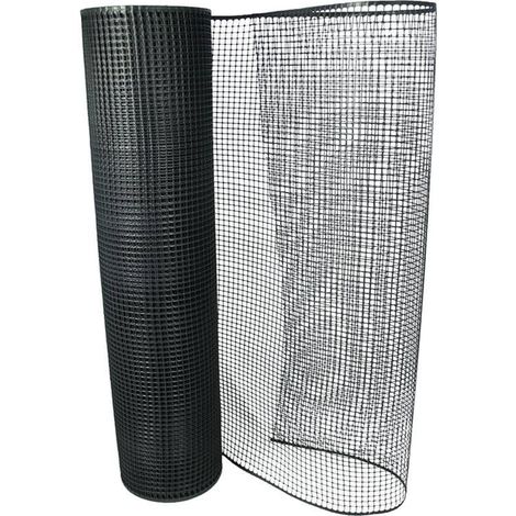 Grille Anti-Taupes - 1,2 x 50 m - 320 g/m² - Noir - Empêche Les dommages au Jardin par Les Taupes - Filet de Protection Anti-Taupes (1/3)