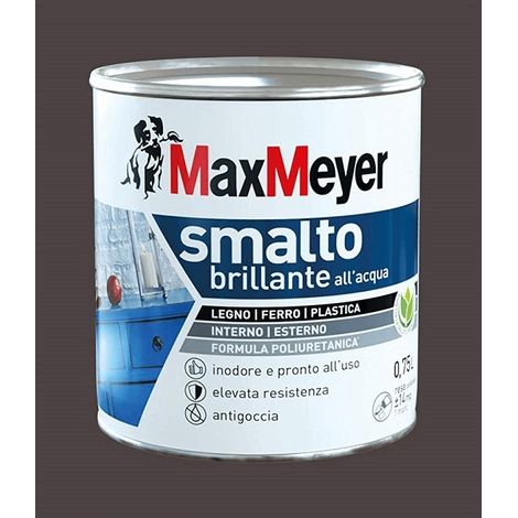 Émail Brillant à l'Eau Couleur Marron 0,75Lt