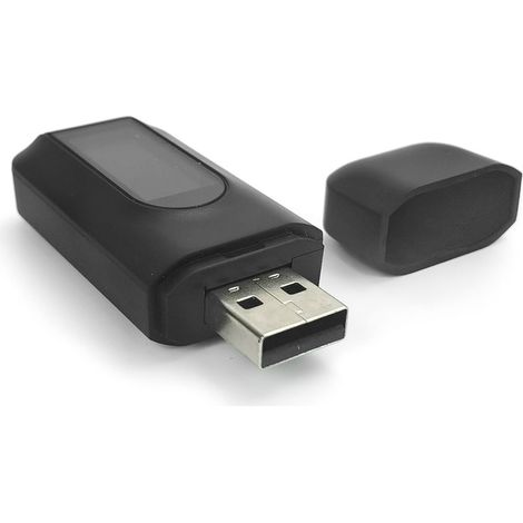 Émetteur et récepteur audio sans fil - Adaptateur Bluetooth pour voiture/PC/TV/casque audio (noir) (1/5)