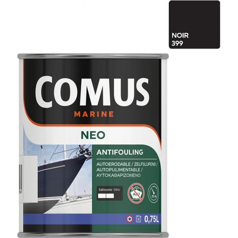 NEO NB NOIR 0,75L - Peinture antifouling haute performance à matrice mixte - COMUS MARINE (1/2)