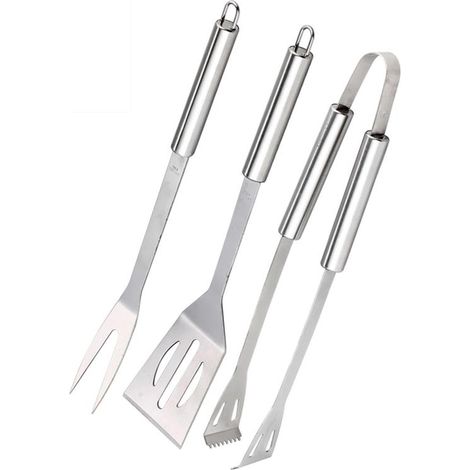 MAURY'S GRILL SET 3 UTENSILI IN ACCIAIO PER BARBECUE OKS