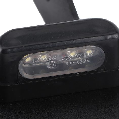 Umbau der hinteren Kennzeichenhalterung für Motorräder, Entfernung des Kotflügels, Kennzeichenrahmen mit integrierter LED-Beleuchtung, kompatibel mit YAMAHA T-MAX 530 DX/SX 17-18 (1/5)