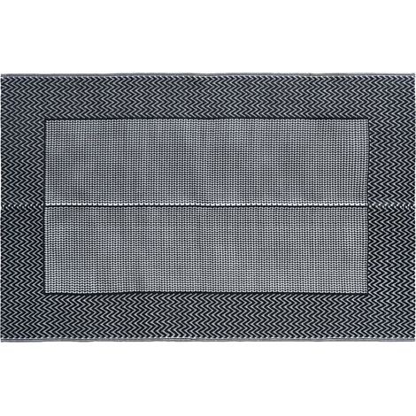 Tapis d'extérieur,Tapis de jardin Gris 160x230 cm PP CFW991465 (1/5)
