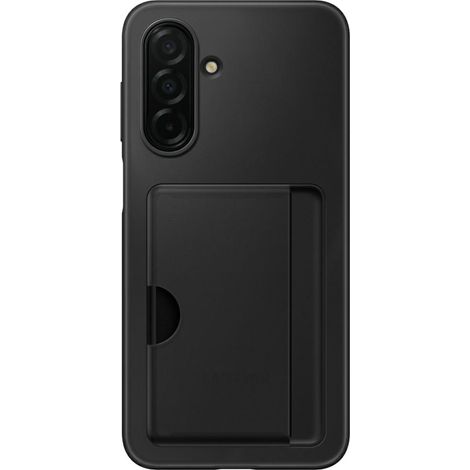 Custodia con slot per carte Samsung per Samsung Galaxy A26, nera (1/2)