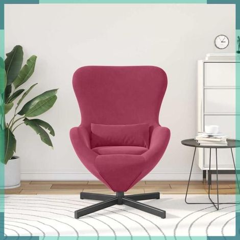 42002761 Fauteuil uf Bordeaux 63 x 73 x 90 cm Velours (1/5)