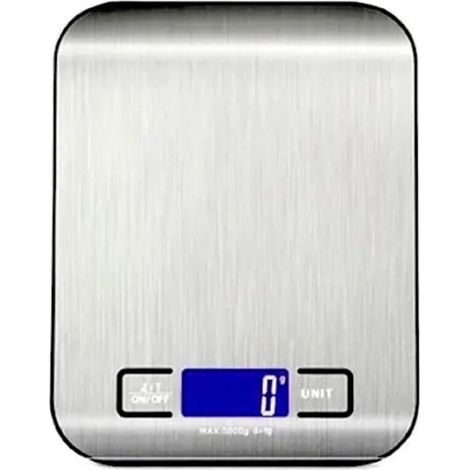 Balance de cuisine en acier inoxydable - Balance de poche (1 gramme - 5 kilogrammes)-AquaForge (1/4)