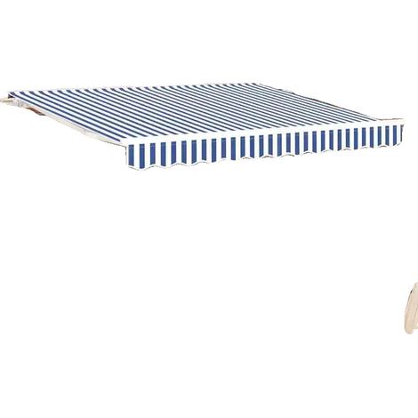 Tende da sole, materiale resistente, impermeabili, blu (1/2)