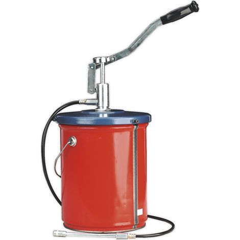 Sealey Extra-Heavy-Duty Grease Pump with Follower Plate 12.5kg AK455 (1/2)