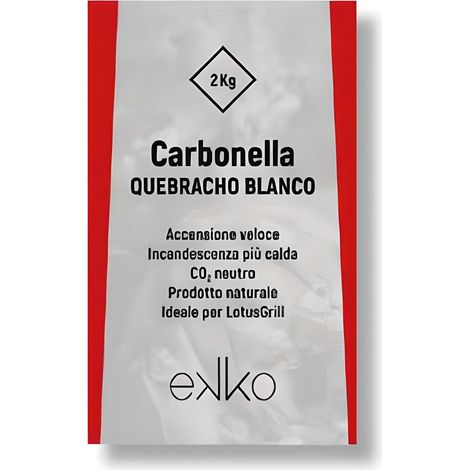 LOTUS GRILL Sacco Carbonella Quebracho Blanco 2Kg