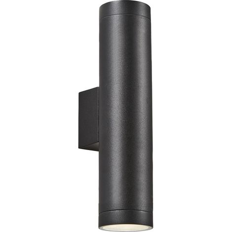 Litecraft Lonan Wall Light Outdoor Long Up & Down IP44 Rated Fitting - Black (1/5)