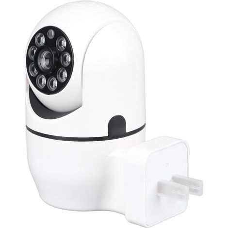 Caméra de surveillance intelligente sans fil avec rotation à 360°, détection de mouvement et haute définition pour la surveillance à distance d'un entrepôt. Idéale pour la surveillance domestique. (1/5)