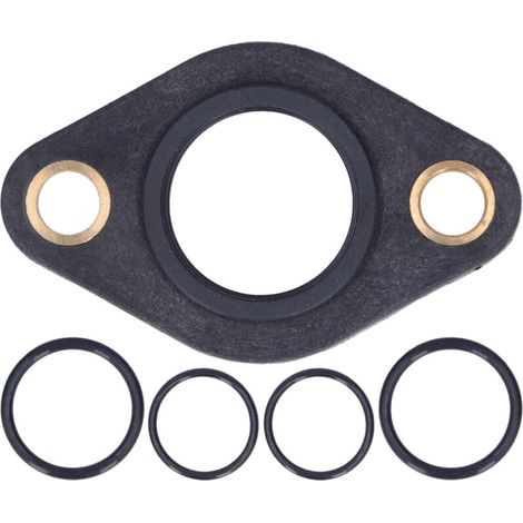 Kit de joint torique de bride de couvercle de soupape de moteur de voiture, bride de couvercle de soupape moteur noir compatible Série 3 E46 E90 E91 référence OE 11377502022 (1/5)