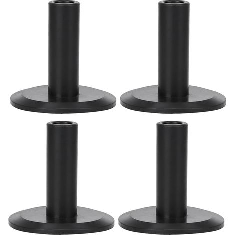 Lot de 4 supports de tige de mât de drapeau en PVC de qualité extérieure, accessoire de montage pour kayak, bateaux, canoë