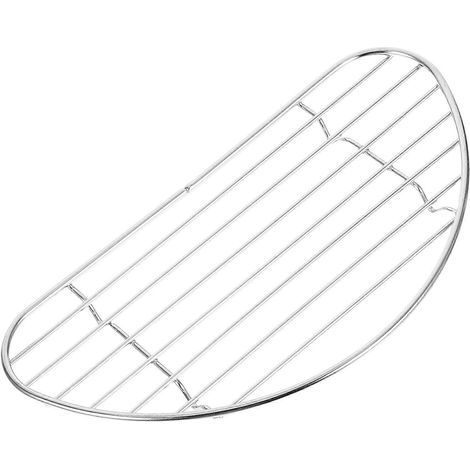 Grille de cuisson et de refroidissement multifonctionnelle en acier inoxydable pour barbecue, refroidissement des aliments et égouttage de l'huile - Outil de cuisine indispensable (1/4)