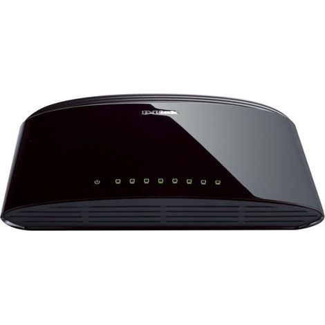 D-link - d-link des 1008d switch 8-puertas 100mbps rj45 - des1008d - 0790069217715 (1/5)