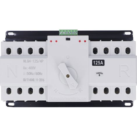 Interrupteur de Transfert Automatique ATS 400V 4P 125A pour Alimentation Double (1/5)