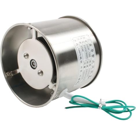 ventilateur soufflant Souffleur de turbine ventilateur d'extraction en acier inoxydable tuyau de 4 pouces ventilateur de refroidissement à haute température(No cover) (1/5)