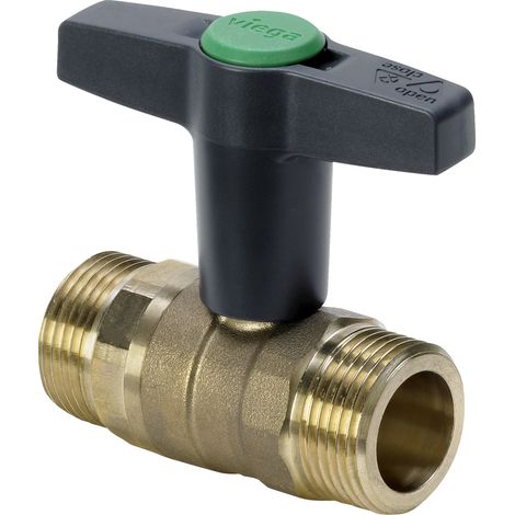 Vanne à bille Easytop 2275.1 en bronze au silicium G1