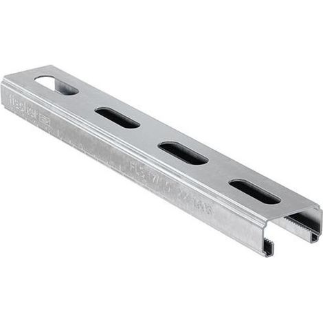 Carril de montaje FLS 17/10 - 2000 (paquete de 10)