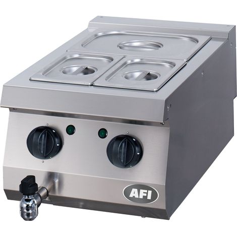 Bain Marie Gaz à Poser L 400 à 800 mm - Série 700 - AFI Collin Lucy (1/2)