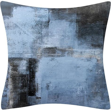 Funda de cojín de 45 x 45 cm - Juego de 2 fundas de cojín decorativas para la decoración del hogar - 39 (1/2)