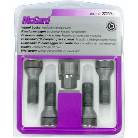 Bulloni conici, kit 4 pz - Ultra High Security - A240