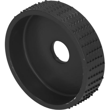 Disque de ponçage bois carbure tungstène 75mm noir, accessoire meuleuse angulaire pour sculpture et façonnage du bois, lot de disques abrasifs. (1/5)