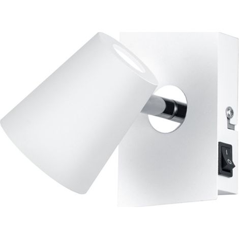 TRIO LEUCHTEN 873170131 APPLIQUE MURALE, NICKEL, CHROME, 16 X 7,5 X 12 CM (1/3)