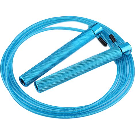 Corde à sauter Speed Jump Rope - Corde à sauter en aluminium réglable pour le fitness, l'entraînement d'endurance et les doubles sauts (1/5)